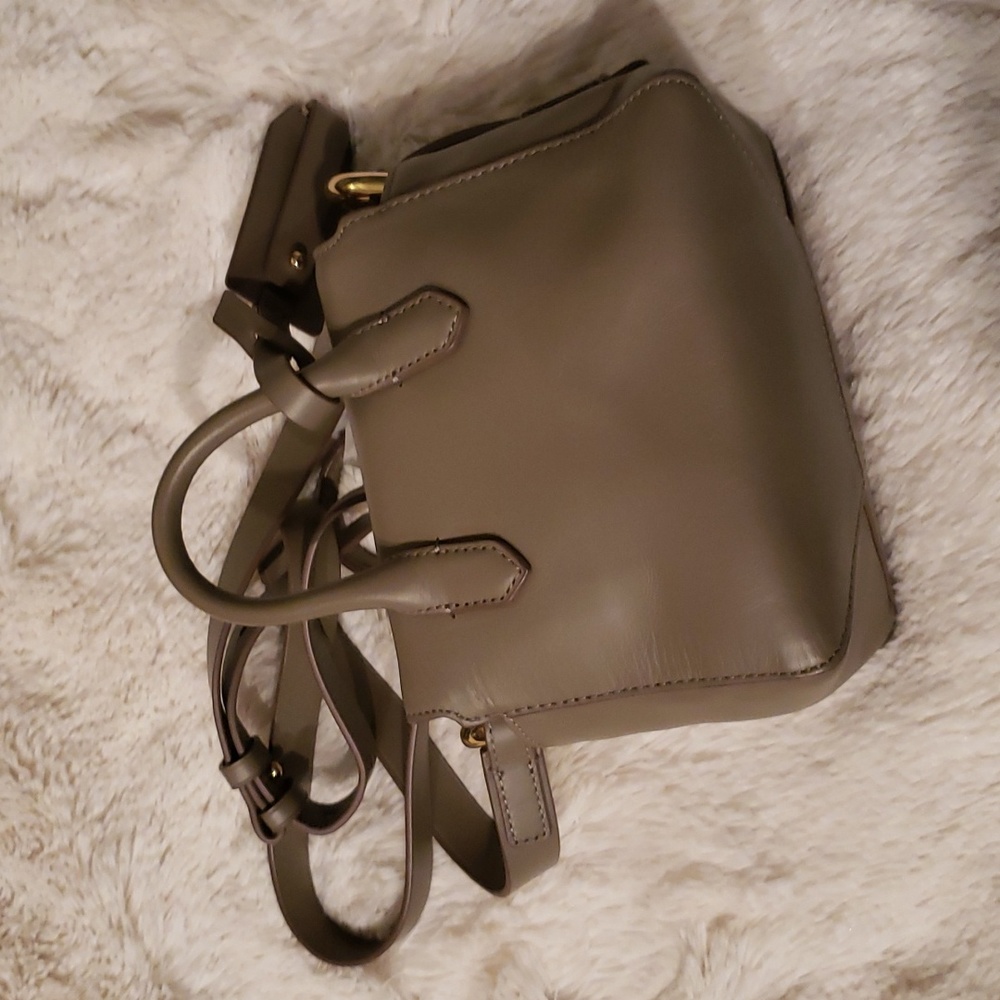 NWT J. Crew Harper Mini Satchel in Italian Leather - Picture 6 of 7